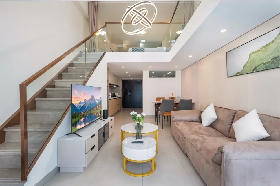 SANYA BAY | 53m² Duplex One-Bedroom Suite · Contemporary Elegance by the Shore