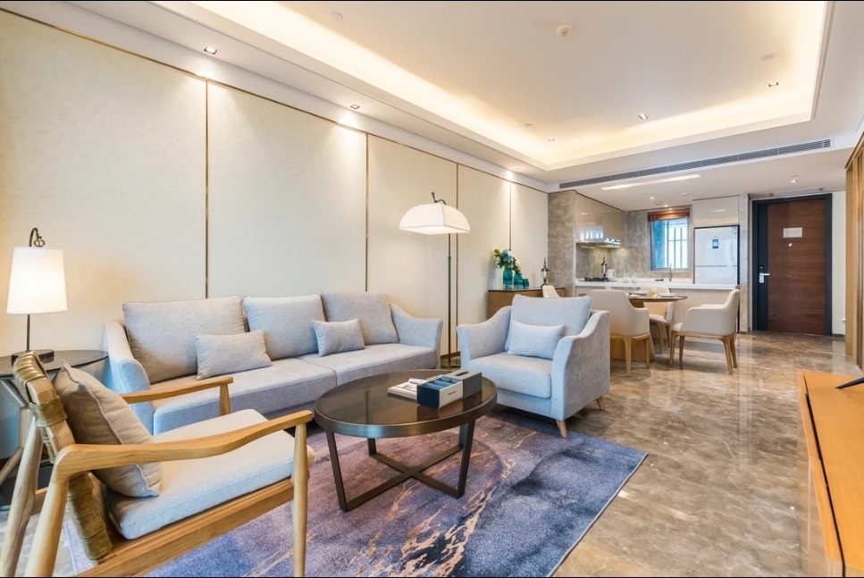 HATANG BAY | 110m² Oceanview Two-Bedroom Suite · A Coastal Haven of Tropical Splendor